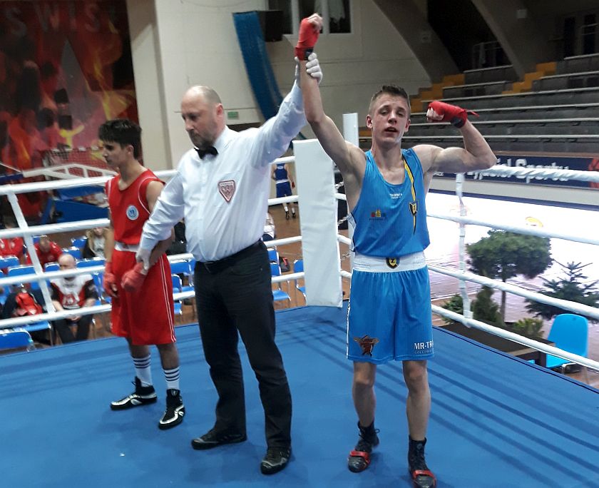 52kg Farid Amanov (Azerbejdżan) vs Oskar Dębinski (Polska)