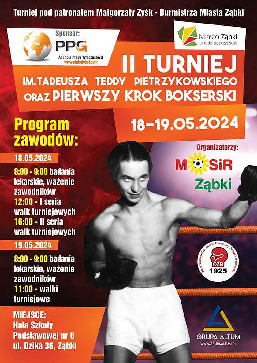 Turniej Bokserski im. Tadeusza TEDDY Pietrzykowskiego