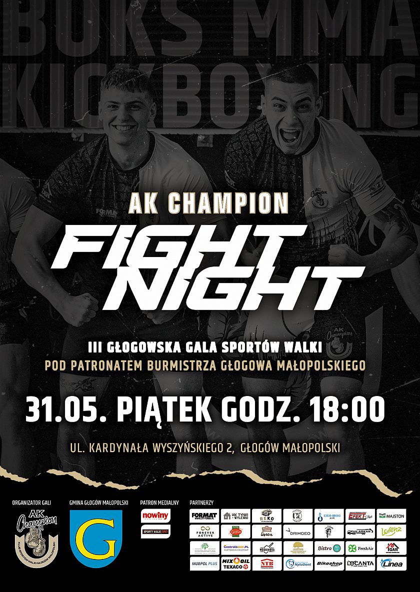 AK Champion Fight Night w Głogowie Małopolskim