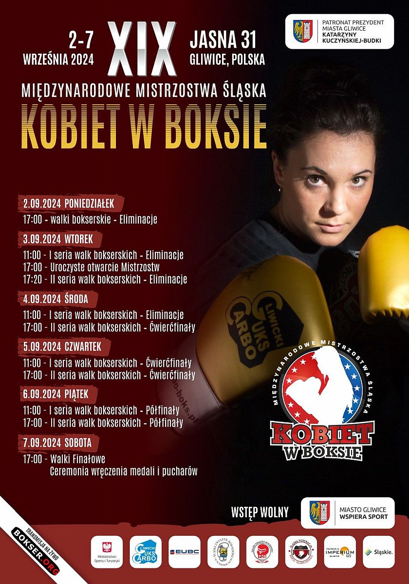 Miedzynarodowe Mistrzostwa Śląska Kobiet w Boksie - Olimpic Women Boxing Silesian