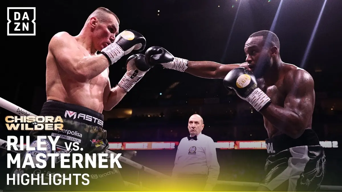 Wideo: Skrót walki Masternak vs Riley