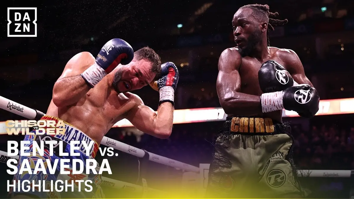 Wideo: Skrót walki Bentley vs Saavedra