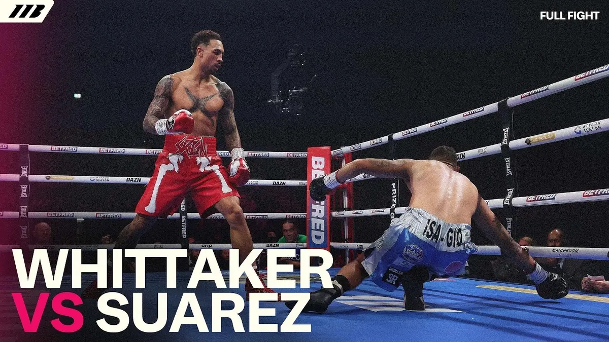 Wideo: Walka Whittaker vs Suarez