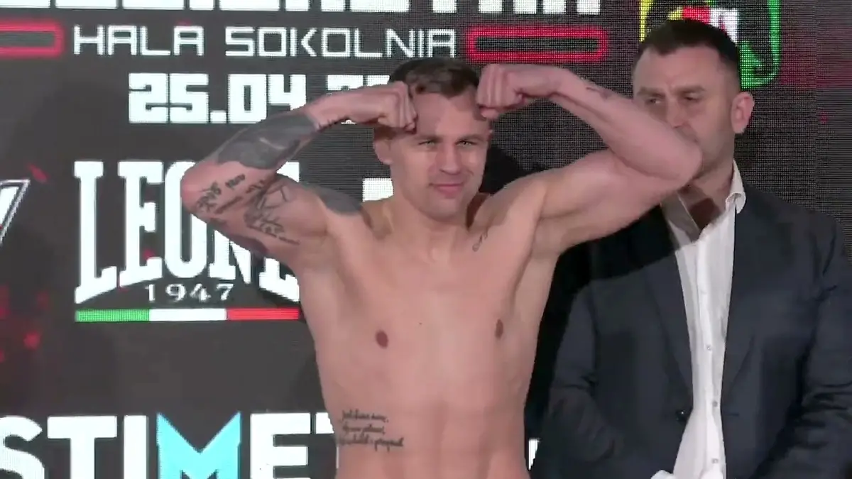 Ważenie: Polski vs Pryga