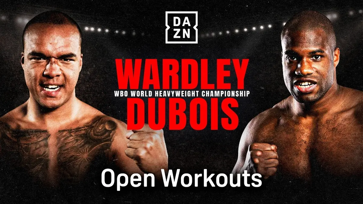 Wideo: Wardley vs Dubois - trening medialny