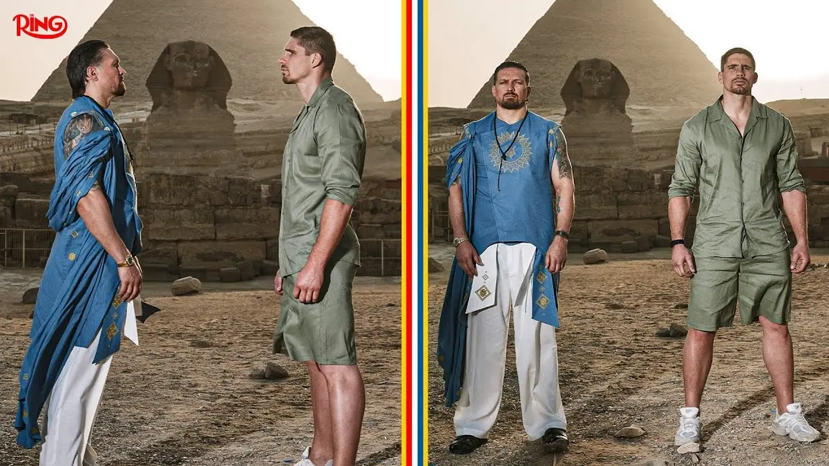 Wideo: Usyk i Verhoeven oko w oko