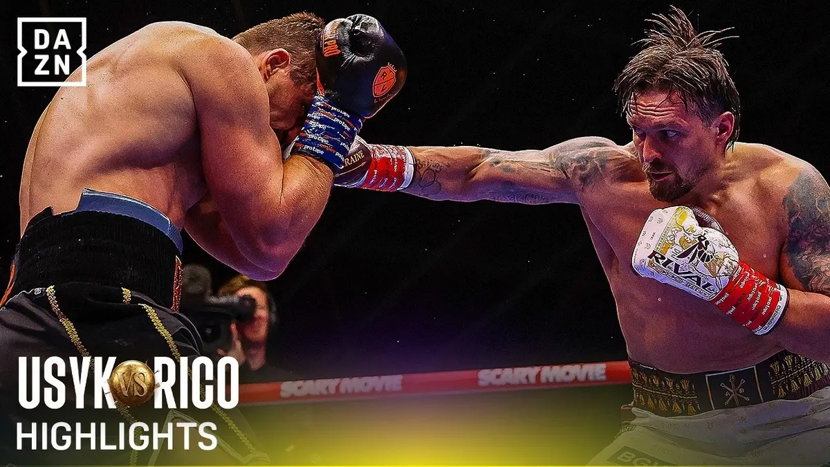Wideo: Usyk zastopował Verhoevena
