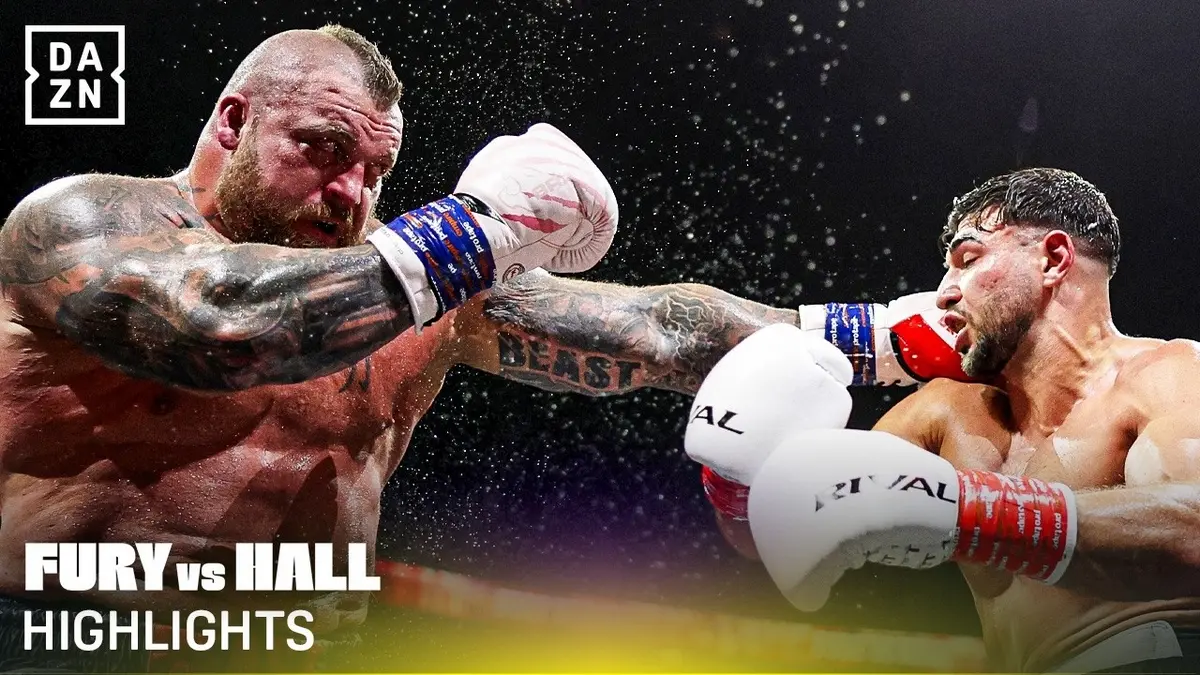 Wideo: Tommy Fury pokonał Eddiego Halla
