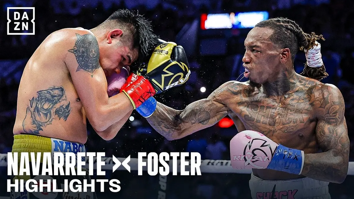 Wideo: Foster zbił Navarrete'a i zunifikował pasy WBC/IBF/WBO